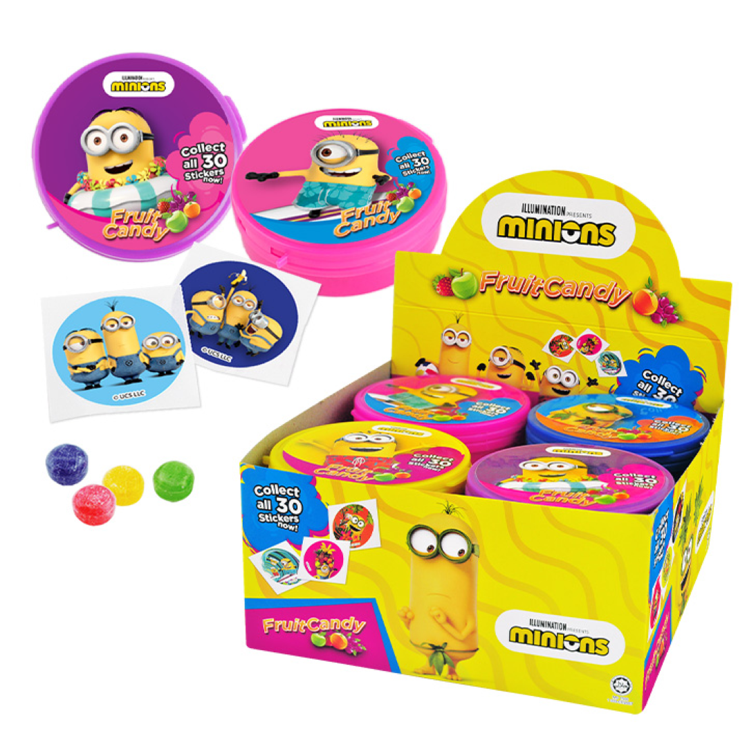 MINIONS CANDY TIN 